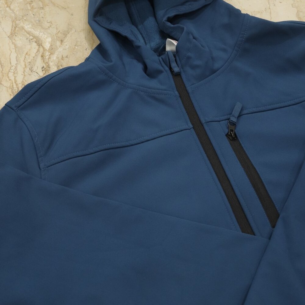 Softshell Jacket Windproof Hooded Fleece Lined Lo… - image 2